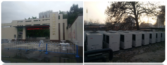 1.8萬平超低溫空氣源熱泵機(jī)組采暖制冷 1.8萬平超低溫空氣源熱泵機(jī)組采暖制冷