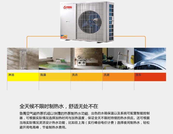 超低溫空氣源熱泵熱水器應用范圍 超低溫空氣源熱泵熱水器應用范圍