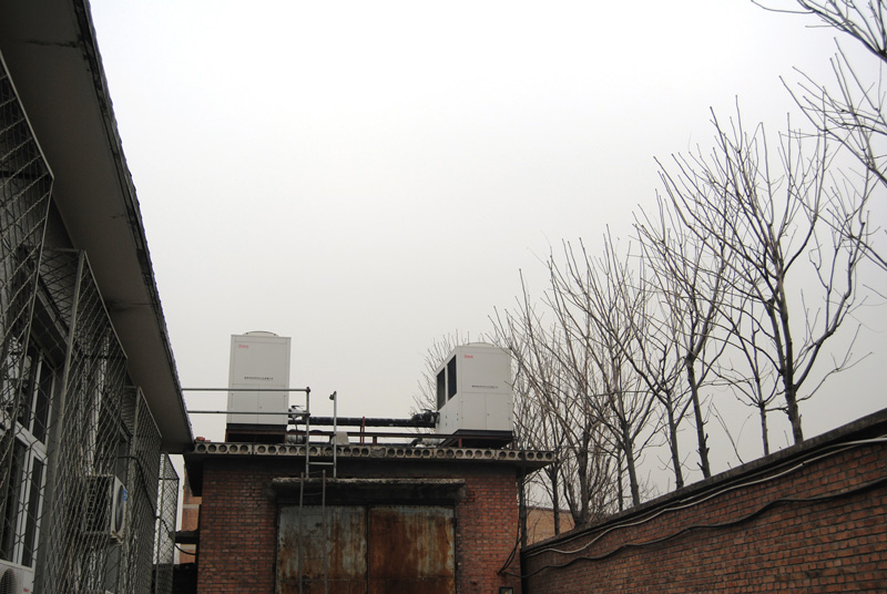 魯禹低溫空氣源熱泵采暖機(jī)組安裝效果 魯禹低溫空氣源熱泵采暖機(jī)組安裝效果